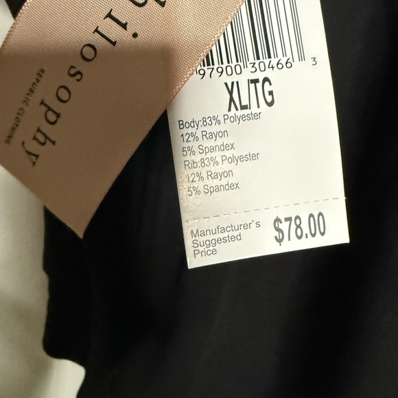 Philosophy Black Festive Sweatshirt - Picture 5 of 7